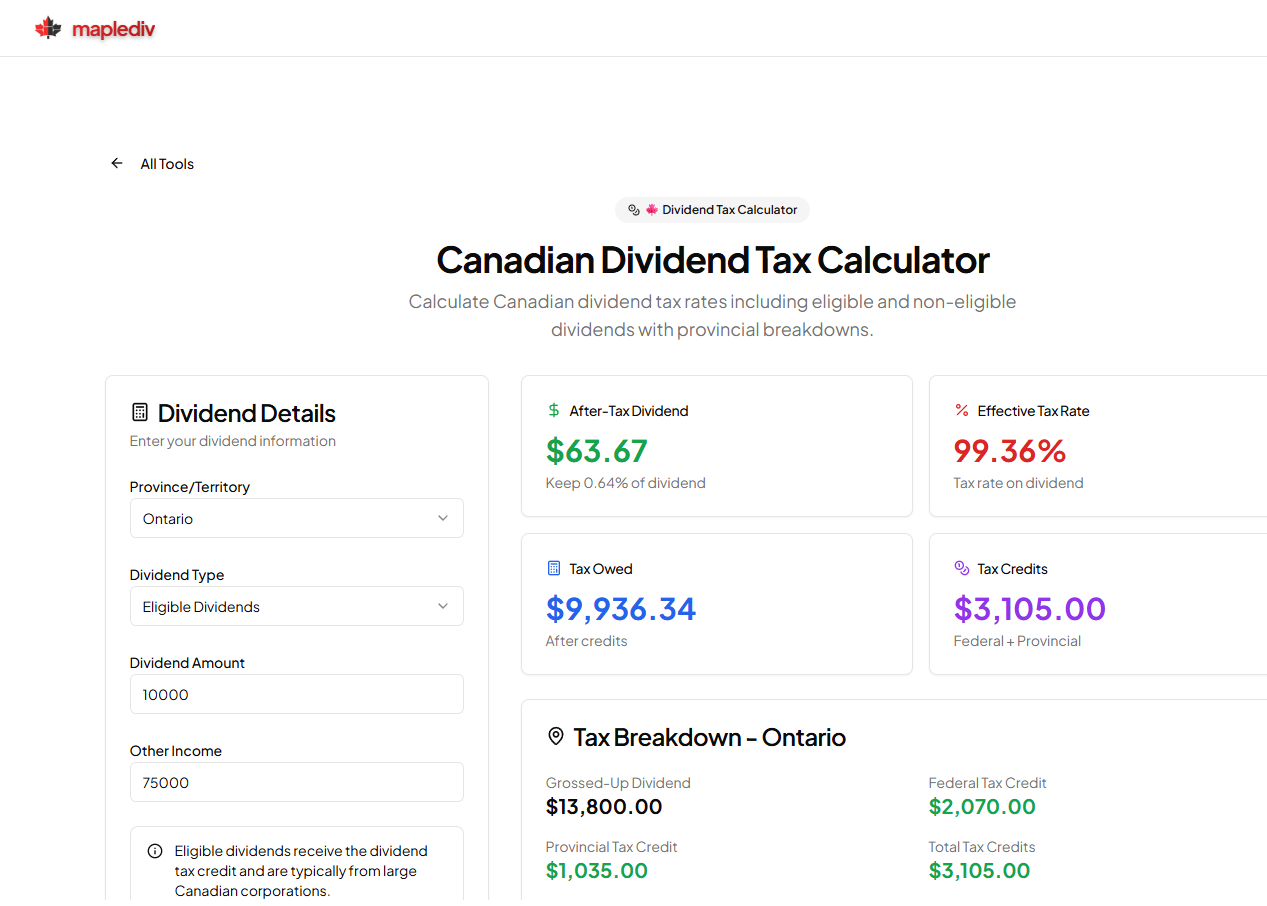Dividend Tax preview